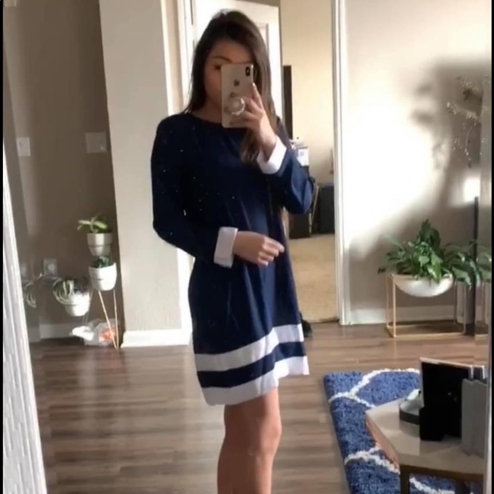 Casual long sleeve dress
